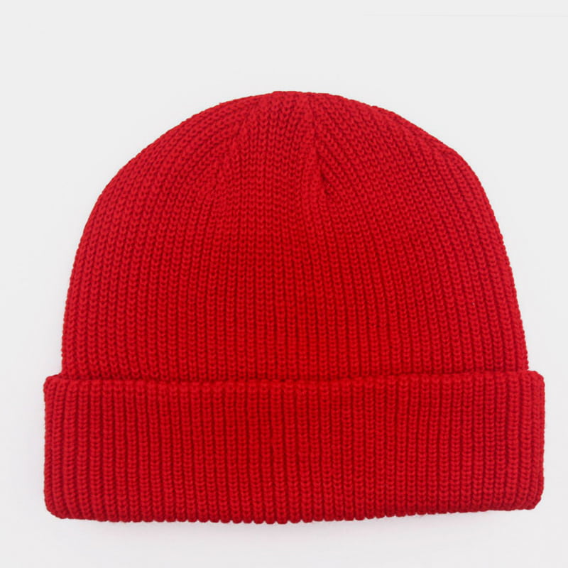 H00005 หมวกถักกลางแจ้งแบบหลุมบางลายสีทึบ