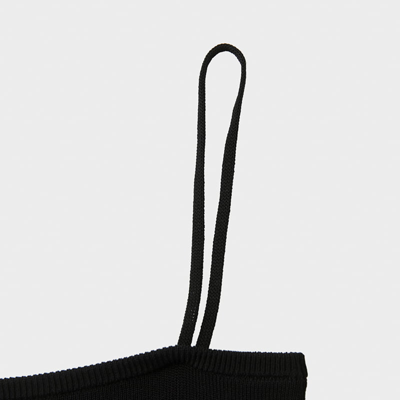 ML2241 สายเอี๊ยมถักสายสปาเก็ตตี้อเนกประสงค์เรียบง่าย ML2241 สายเอี๊ยมถักสายสปาเก็ตตี้อเนกประสงค์เรียบง่าย