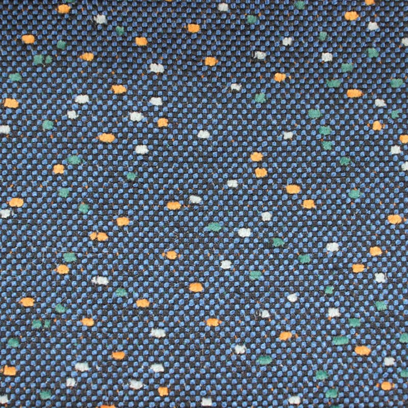 SM-A0027 ผ้าโซฟาลินินลายจุดดาวหลากสีสันลาย Jacquard
