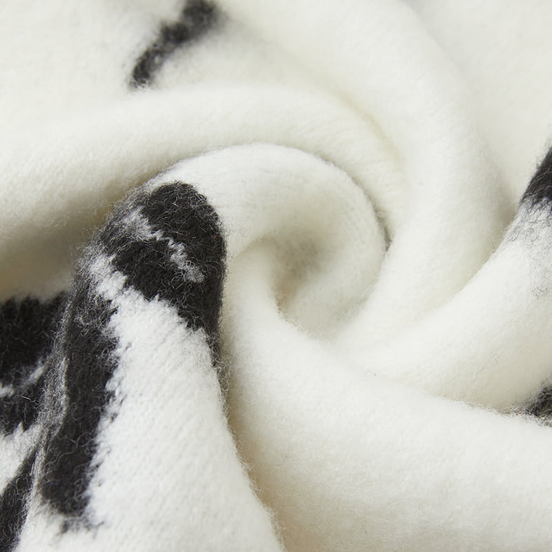 ML2208 ฤดูใบไม้ร่วงครึ่งคอเต่า Mohair Leaf เสื้อกันหนาวถักจัมเปอร์ ML2208 ฤดูใบไม้ร่วงครึ่งคอเต่า Mohair Leaf เสื้อกันหนาวถักจัมเปอร์