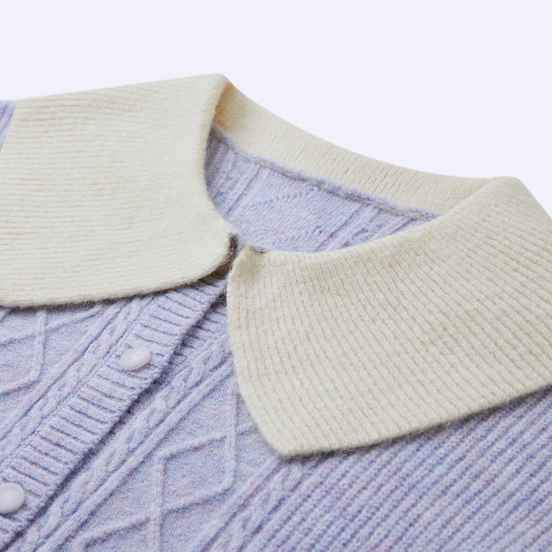 ML2205 เสื้อคาร์ดิแกนถักคอปกเด็กฝรั่งเศส ML2205 เสื้อคาร์ดิแกนถักคอปกเด็กฝรั่งเศส