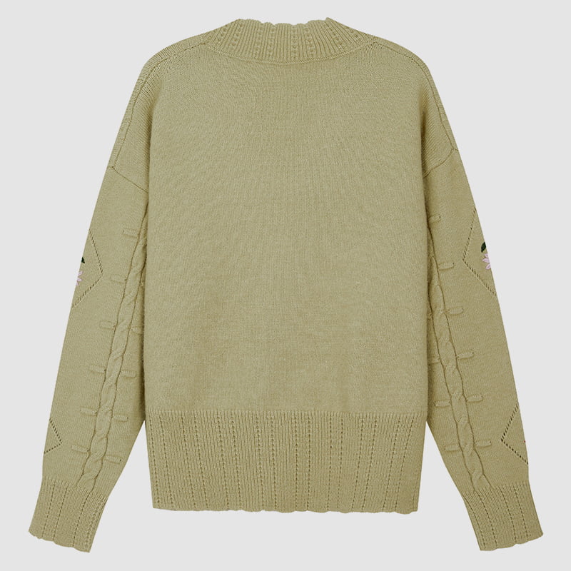 ML2213 เสื้อแจ็คเก็ตคาร์ดิแกนถักแฮนด์เมดสีเขียวอะโวคาโดญี่ปุ่นย้อนยุค ML2213 เสื้อแจ็คเก็ตคาร์ดิแกนถักแฮนด์เมดสีเขียวอะโวคาโดญี่ปุ่นย้อนยุค