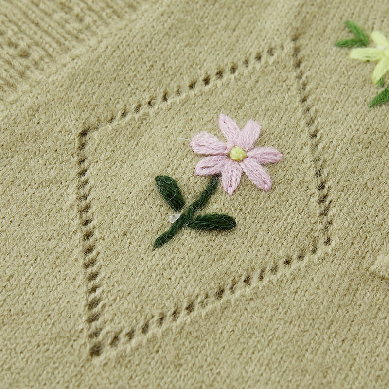 ML2213 เสื้อแจ็คเก็ตคาร์ดิแกนถักแฮนด์เมดสีเขียวอะโวคาโดญี่ปุ่นย้อนยุค ML2213 เสื้อแจ็คเก็ตคาร์ดิแกนถักแฮนด์เมดสีเขียวอะโวคาโดญี่ปุ่นย้อนยุค