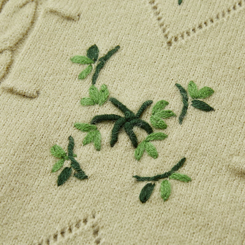 ML2213 เสื้อแจ็คเก็ตคาร์ดิแกนถักแฮนด์เมดสีเขียวอะโวคาโดญี่ปุ่นย้อนยุค ML2213 เสื้อแจ็คเก็ตคาร์ดิแกนถักแฮนด์เมดสีเขียวอะโวคาโดญี่ปุ่นย้อนยุค