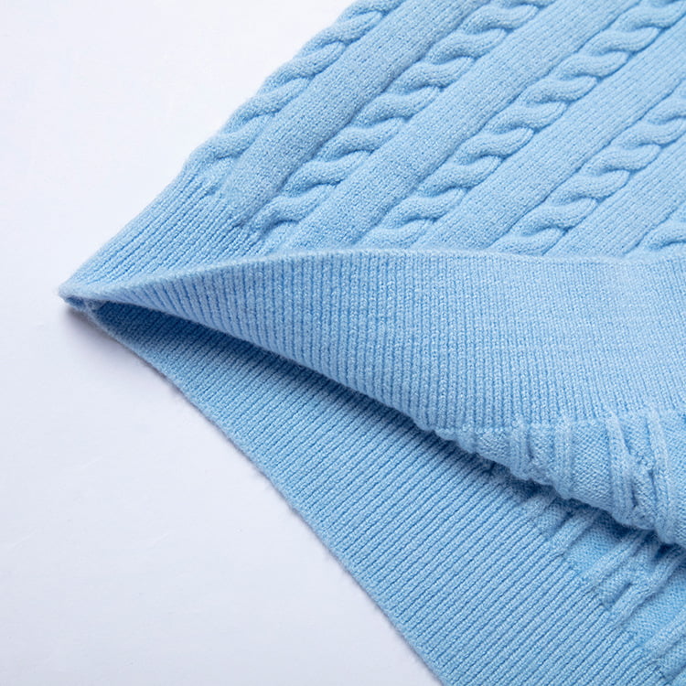 SM-K0035 เสื้อคาร์ดิแกนถักคอวีแขนยาว Jacquard กระดุมเดี่ยวฤดูใบไม้ผลิและฤดูใบไม้ร่วง SM-K0035 เสื้อคาร์ดิแกนถักคอวีแขนยาว Jacquard กระดุมเดี่ยวฤดูใบไม้ผลิและฤดูใบไม้ร่วง