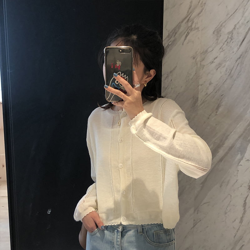 SM-K0014 เสื้อคาร์ดิแกนถักกันแดดสำหรับผู้หญิงสำหรับฤดูร้อน SM-K0014 เสื้อคาร์ดิแกนถักกันแดดสำหรับผู้หญิงสำหรับฤดูร้อน