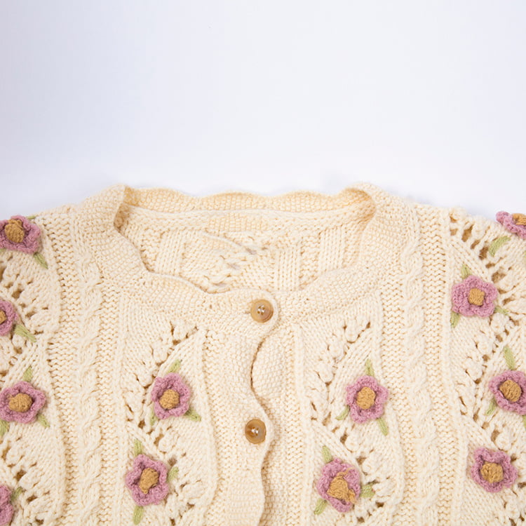 SM-K0008 หลวม Retro Manual Hook เสื้อแขนยาวผู้หญิงเสื้อสเวตเตอร์ถักถัก SM-K0008 หลวม Retro Manual Hook เสื้อแขนยาวผู้หญิงเสื้อสเวตเตอร์ถักถัก