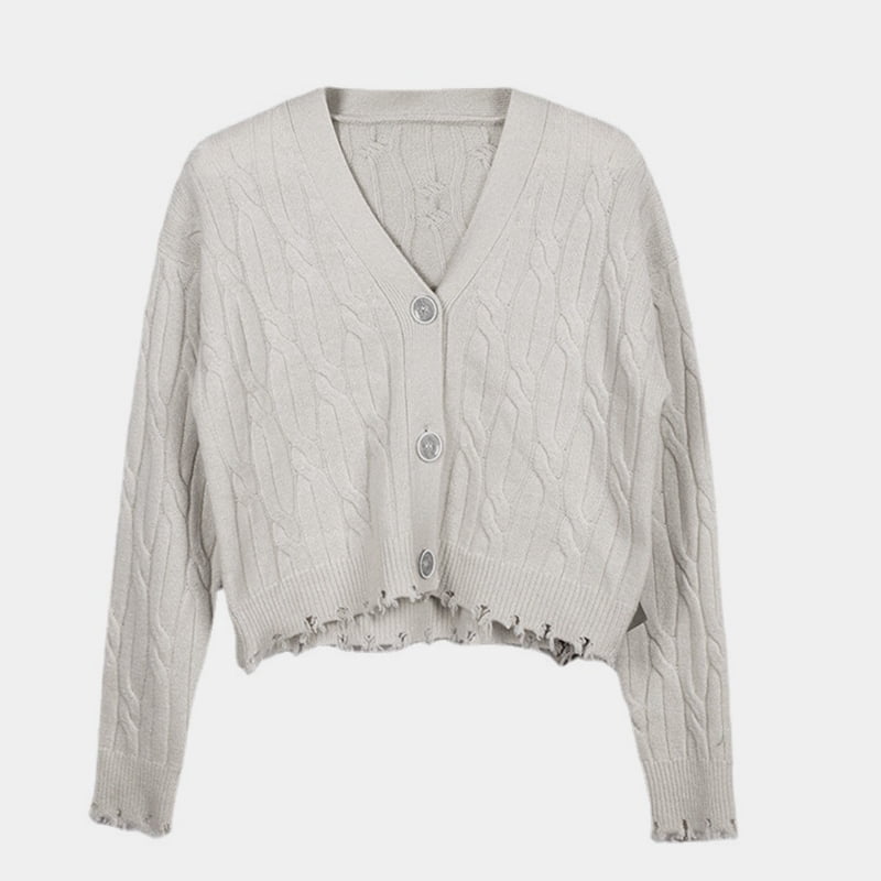 SM-K0013 เสื้อสเวตเตอร์ถักคอวีสามมิติฤดูใบไม้ร่วง/ฤดูหนาว SM-K0013 เสื้อสเวตเตอร์ถักคอวีสามมิติฤดูใบไม้ร่วง/ฤดูหนาว