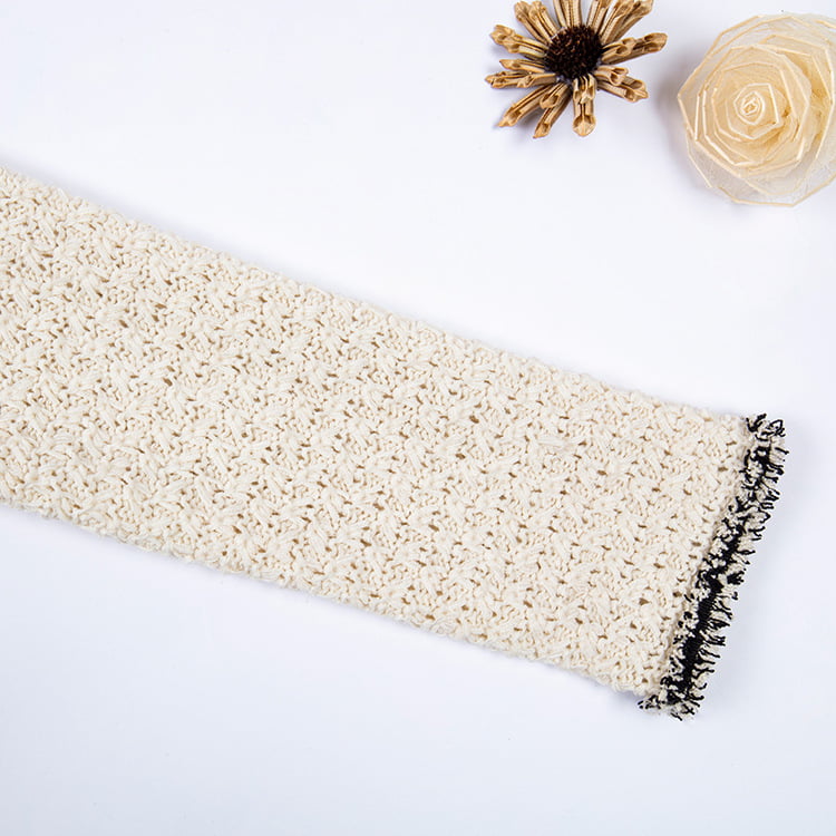 SM-K0049 เสื้อคาร์ดิแกนถักฝอยคอกลมสีตัดกัน SM-K0049 เสื้อคาร์ดิแกนถักฝอยคอกลมสีตัดกัน