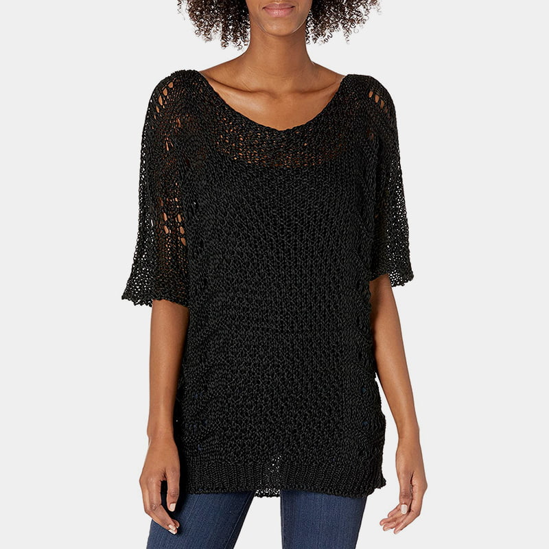 SM-K0060 เสื้อจั๊มเปอร์กันแดดแขนสั้นคอกลมกลวงออก SM-K0060 เสื้อจั๊มเปอร์กันแดดแขนสั้นคอกลมกลวงออก